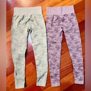 2-pack Gymshark Camo leggings